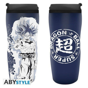 Kubek podróżny Dragon Ball Super - Goku Ultra Instinct (355 ml)