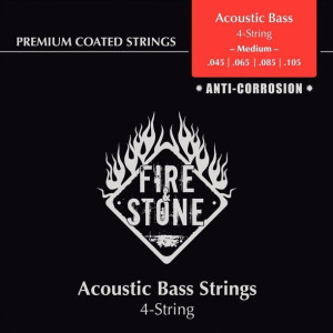 Struny - Git. Akus. Bas kpl. Fire&Stone 4-str