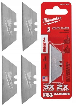 MILWAUKEE Ostrza Nozyki Trapezowe 5szt 62mm noza