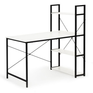 Biurko Komputerowe Biurowe Stół +Regał Półki 120cm Loft