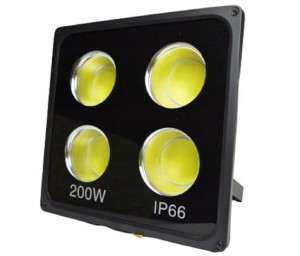 Halogen LED naświetlacz COB 200W zewnętrzny