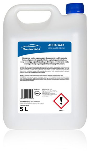 Investa Cars AQUA QAX Wosk samochodowy 5l