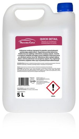 InvestaCars QUICK DETAIL odświeżenie pojazdu 5l
