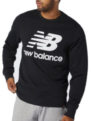 BLUZA męska NEW BALANCE MT03560BK bez kaptura