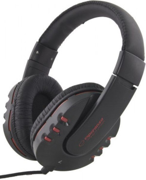 EH142K Słuchawki Audio Maui czarne Esperanza