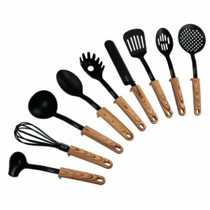 Stoneline Back To Nature 17898 Kitchen utensils set, Material Handle in Woo