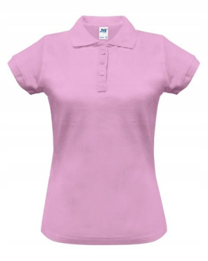 Koszulka Polo damska JHK 200g PINK r XL