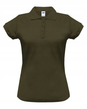 Koszulka Polo damska JHK 200g KHAKI r M