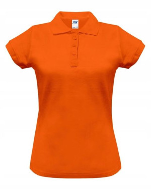 Koszulka Polo damska JHK 200g ORANGE r XXL
