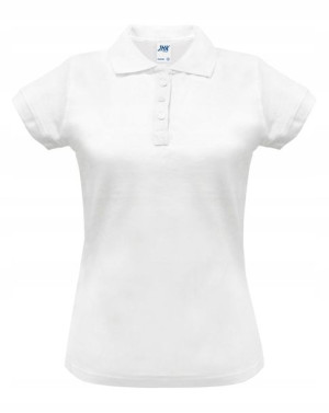 Koszulka Polo damska JHK 200g WHITE r L