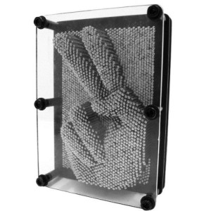 Tablica Szpilkowa Pin Art. 3d Srebrna Xxl