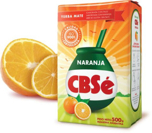 Yerba Mate CBSe Naranja 500g pomarańczowa