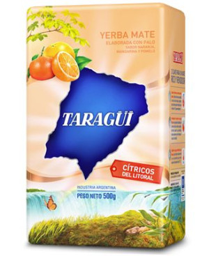 Yerba Mate Taragui Citricos del Litoral 500g