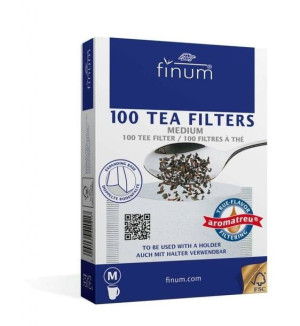 Finum filtry jednorazowe do herbaty M 100szt.