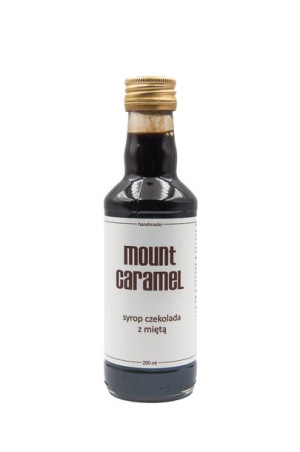 Mount Caramel - syrop czekolada z miętą 200ml