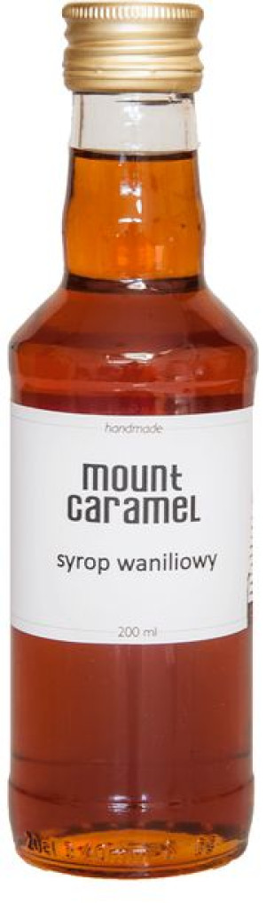 Mount Caramel - syrop waniliowy 200ml
