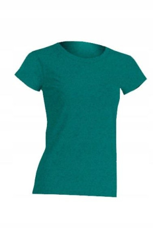 T-shirt Koszulka damska JHK 145 BOTTLEGREEN XXL