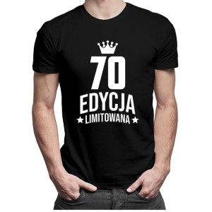 70 lat Edycja Limitowana prezent na 70 urodziny prezent