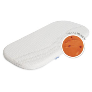 Materac do leżaczka BABY HUG 75x37 CM MEMORY