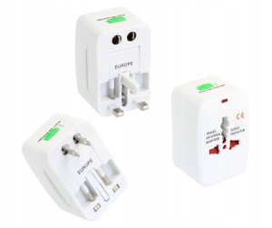 Przejściówka Adapter Wtyczka Uniwersaln Cały Świat