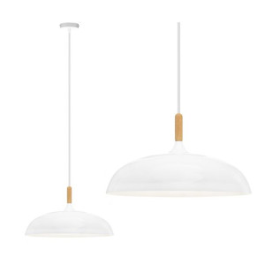 Lampa Sufitowa Wisząca Modern Biała