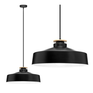 Lampa Wisząca Sufitowa Modeludorn Nowoczesna Czarna