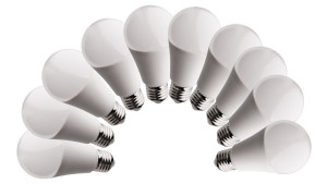 10x Żarówka LED E27 1380lm 12W CCD CIEPŁA