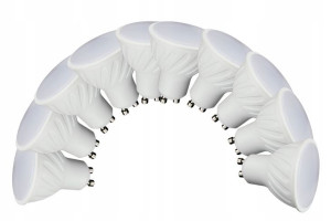 10x Żarówka LED GU10 420lm 4W NEUTRALNA
