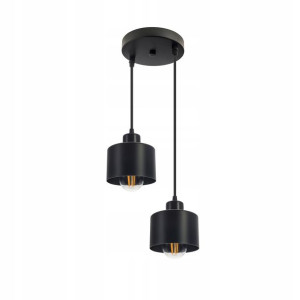 Lampa wisząca 2xE27 BLACK KATE