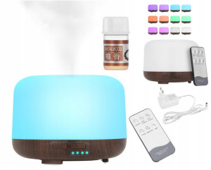 Dyfuzor Nawilżacz Powietrza Aromaterapia Lampka
