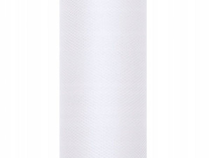Tiul na szpulce 15 cm x 9 m BIAŁY ślub wesele biel