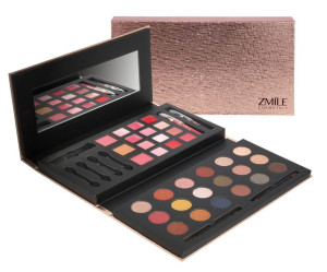 Paleta cieni aplikatory pędzeiek kredki lusterko