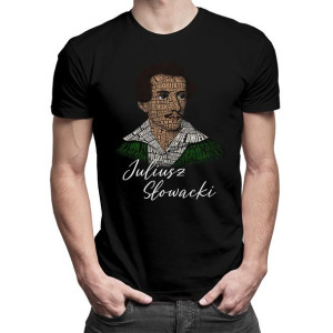 Juliusz Słowacki męska koszulka z nadrukiem T-shirt prezent