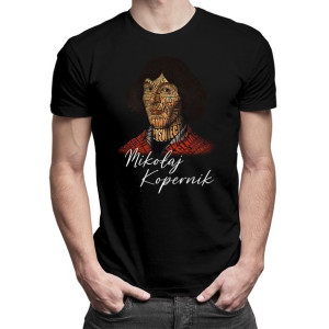 Mikołaj Kopernik męska koszulka z nadrukiem T-shirt prezent