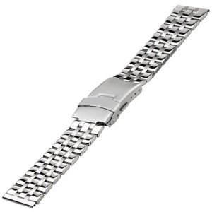 Bransoleta Metal Band 202S model 4 , srebrny, 18 mm
