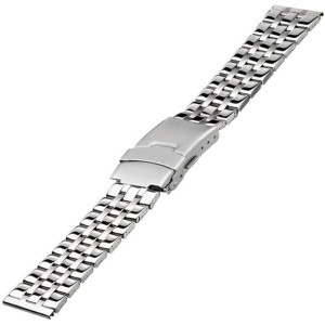 Bransoleta Metal Band 202S model 4 , srebrny, 18 mm