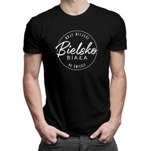 Bielsko-Biała koszulka z nadrukiem twoje miasto T-shirt prezent