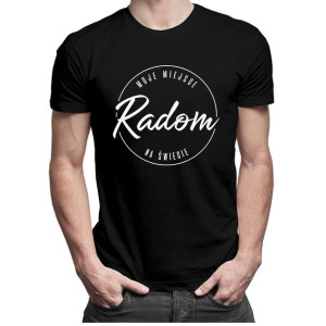 Radom koszulka z nadrukiem twoje miasto T-shirt prezent