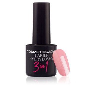 Cosmetics Zone Lakier hybrydowy 3w1 kolor brudny róż – M210