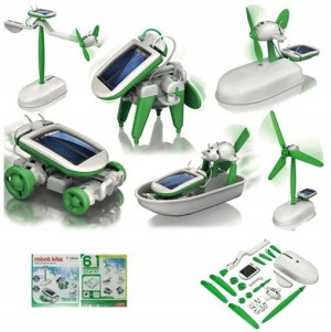 Robot Solarny Kits 6w1 Zestaw Solar Edukacyjny