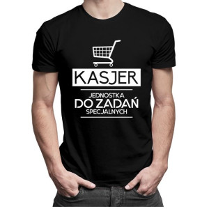 Kasjer jednostka do zadań specjalnych koszulka dla kasjera