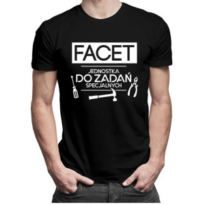 Facet jednostka do zadań specjalnych koszulka męska z nadrukiem
