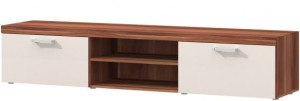 Szafka RTV 200cm Śliwa / Krem SABA 8 JR