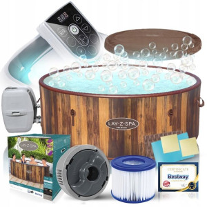 DMUCHANE JACUZZI SPA HELSINKI 180x66cm Bestway 7OS