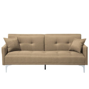 Sofa rozkładana beżowa LUCAN
