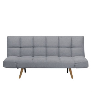 Sofa rozkładana jasnoszara INGARO