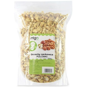 Orzechy Nerkowca Połówki 1 kg - MIGOgroup