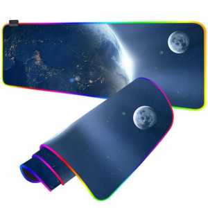 Podkładka Gamingowa Mysz Klawiatura Rgb Xxl 90x30