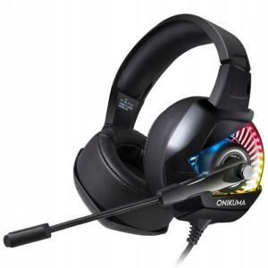 Słuchawki Gaming Onikuma K6 Mikrofon Rgb Pc Ps4