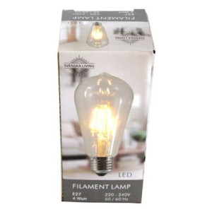 ŻARÓWKA ozdobna do lamp w stylu LOFT łza E27 4W